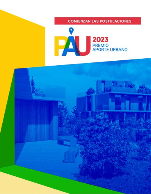 Comienza periodo de postulaciones al Premio Aporte Urbano 2023
