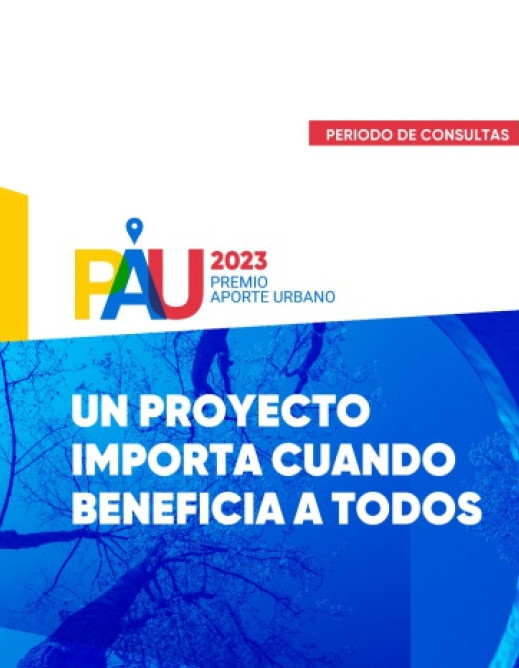 El Premio Aporte Urbano abre su periodo de consultas