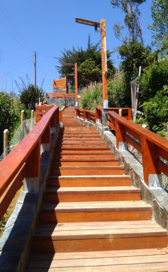 Escalera Abuelito Huenteyao