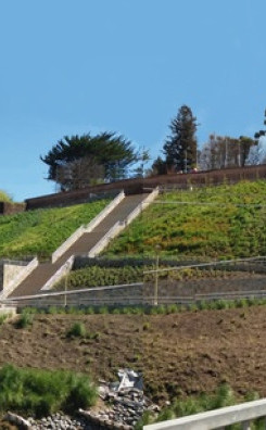 Parque Costanera Rio Vergara, Nacimiento.