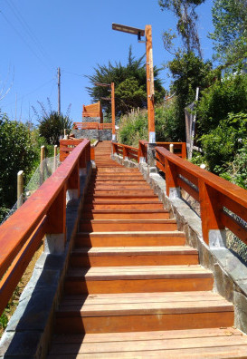 Escalera Abuelito Huenteyao