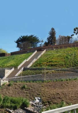 Parque Costanera Rio Vergara, Nacimiento.